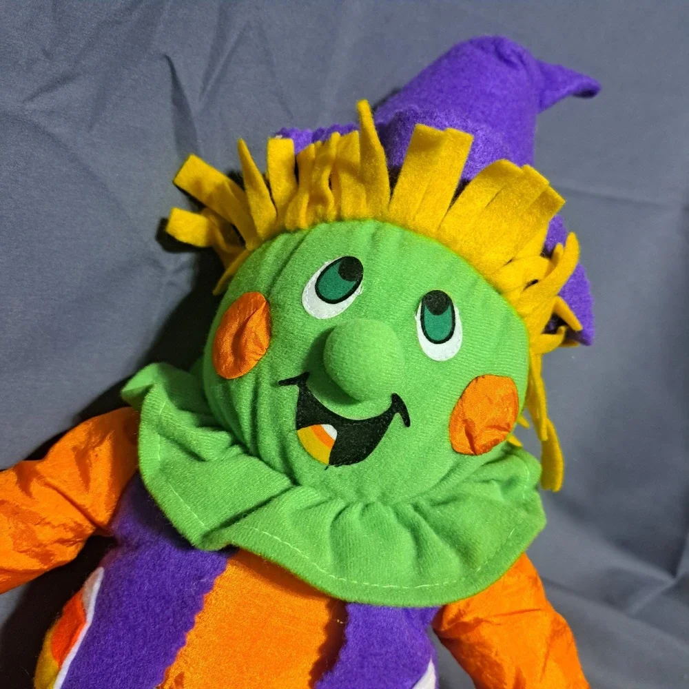 Vintage 1994‎ International Silver Co Halloween Scarecrow Plush Shelf Sitter 31